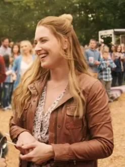 Asal Vision Brown Jackets | Leather Jackets | Virgin River Season 2 Melinda Monroe Jacket Brown