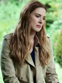 Asal Vision Women Coats | Virgin River Season 2 Melinda Monroe Coat Beige