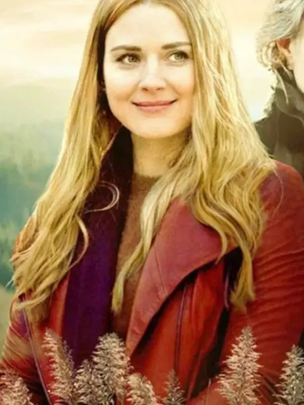 Asal Vision Leather Jackets | Virgin River Season 2 Melinda Monroe Jacket Red