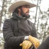 Asal Vision Men Coats | Walker Yellowstone Ryan Bingham Peacoat Black