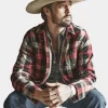 Asal Vision Cotton Jackets | Walker Yellowstone Season 3 Plaid Jacket Same as Image