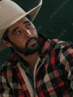 Asal Vision Cotton Jackets | Walker Yellowstone Season 3 Plaid Jacket Same as Image