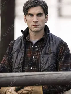 Asal Vision Vests | Wes Bentley Yellowstone Jamie Dutton Vest Black