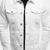 Asal Vision Denim Jackets | Denim Jacket Men White