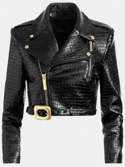 Asal Vision Leather Jackets | Wild Cards 2024 Max Mitchell Leather Jacket Black