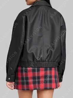 Asal Vision Black Jackets | Biker Jackets | Wild Fable Leather Jacket Black