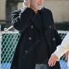 Asal Vision Men Coats | Wolves 2024 George Clooney Trench Coat Black