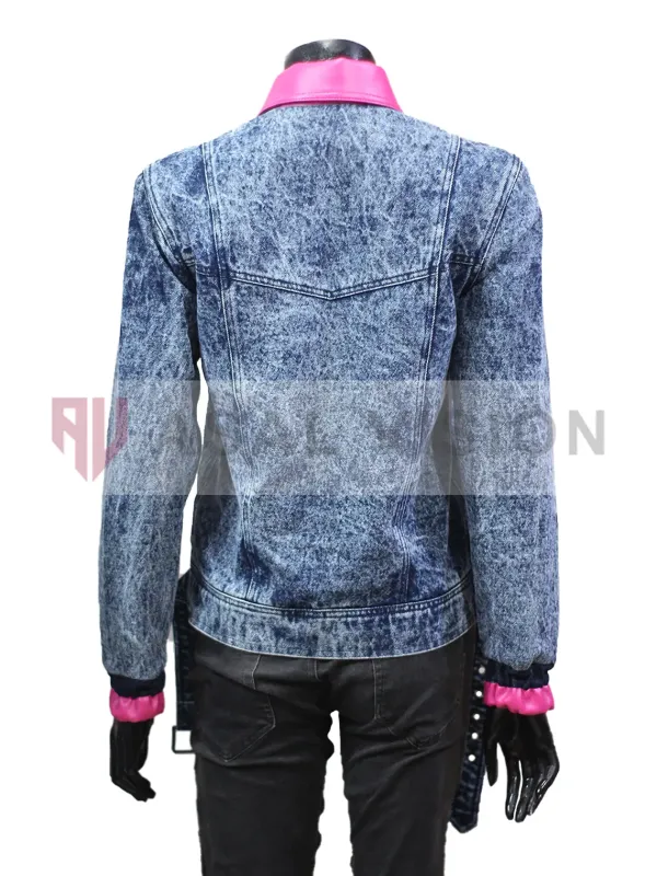 Asal Vision Denim Jackets | Women’s Angela Stranger Things Season 4 Jacket Denim Ice Blue