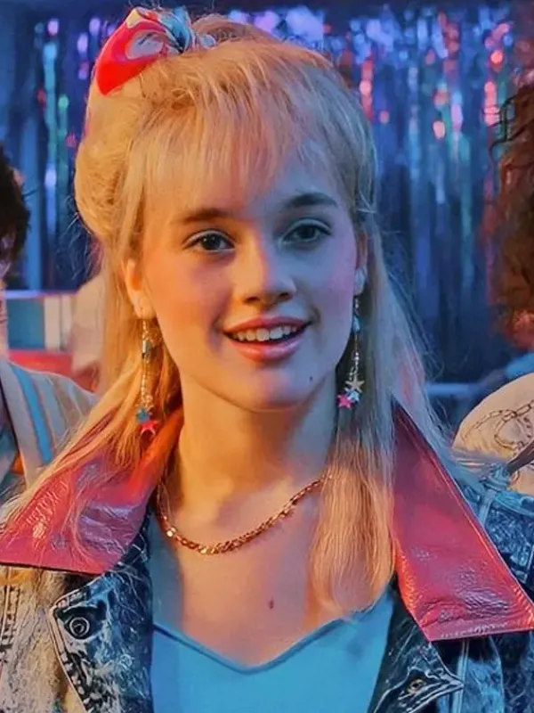 Asal Vision Denim Jackets | Women’s Angela Stranger Things Season 4 Jacket Denim Ice Blue
