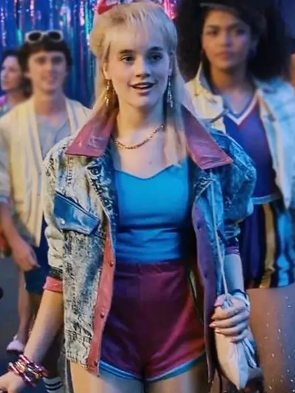Asal Vision Denim Jackets | Women’s Angela Stranger Things Season 4 Jacket Denim Ice Blue