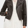 Asal Vision Biker Jackets | Women’s Leather Biker Jacket Black