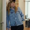 Asal Vision Denim Jackets | Women’s Charlie Cale Poker Face Denim Jacket Blue