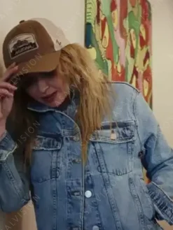Asal Vision Denim Jackets | Women’s Charlie Cale Poker Face Denim Jacket Blue