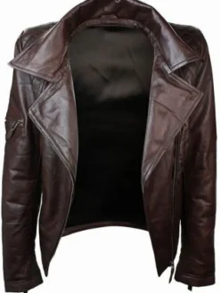 Asal Vision Brown Jackets | Hooded Jackets | Women’s Chocolate Brown Hooded Leather Jacket Chocolate Brown Color