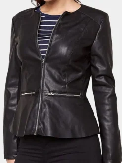 Asal Vision Black Jackets | Leather Jackets | Womens Fashion Designer Leather Jacket Black