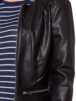 Asal Vision Black Jackets | Leather Jackets | Womens Fashion Designer Leather Jacket Black