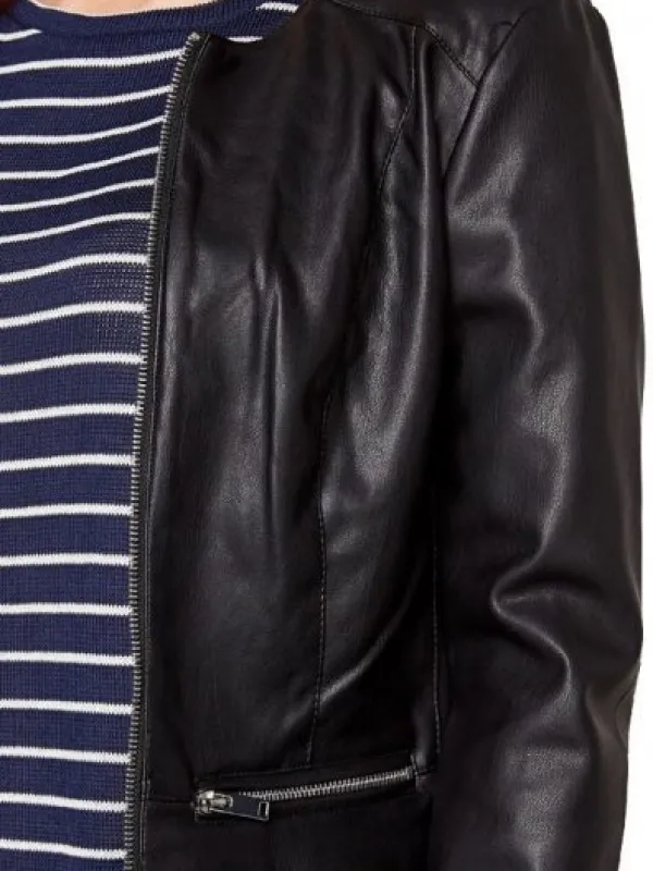 Asal Vision Black Jackets | Leather Jackets | Womens Fashion Designer Leather Jacket Black
