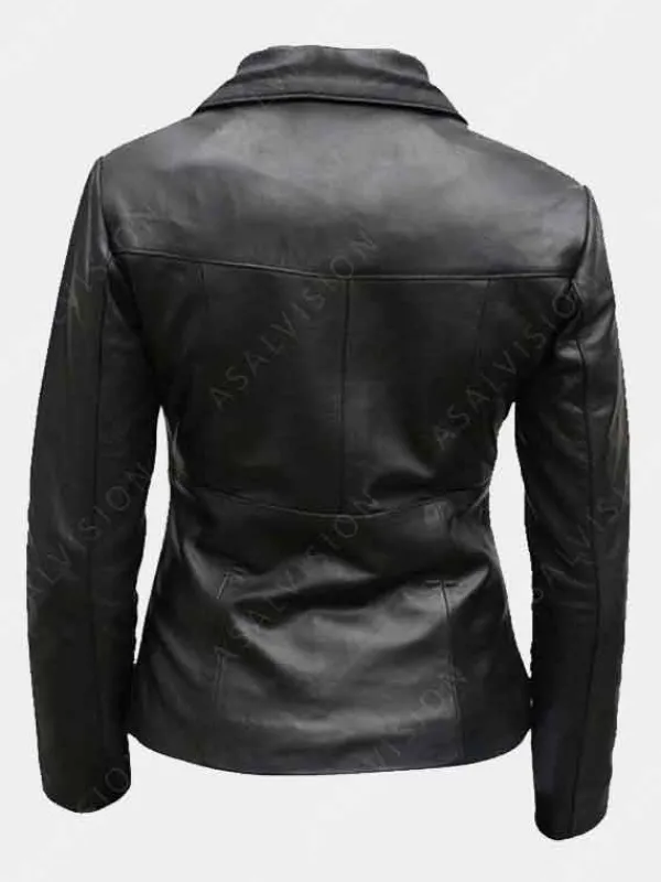 Asal Vision Black Jackets | Leather Jackets | Womens Fitted Leather Jacket Black