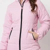 Asal Vision Puffer Jackets | Women’s Puffer Jacket With Hood Pink