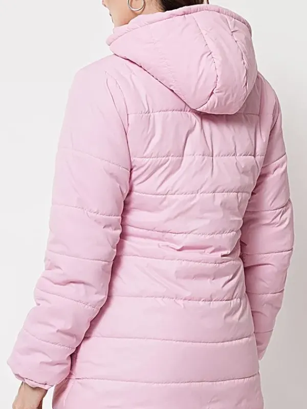 Asal Vision Puffer Jackets | Women’s Puffer Jacket With Hood Pink