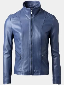 Asal Vision Blue Jackets | Leather Jackets | Women’s Real Leather Fashion Jacket Blue