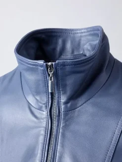 Asal Vision Blue Jackets | Leather Jackets | Women’s Real Leather Fashion Jacket Blue