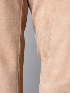 Asal Vision Suede Jackets | Leather Jackets | Women’s Color Suede Leather Fashion Jacket Sand