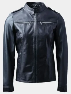 Asal Vision Black Jackets | Leather Jackets | Women’s Simple Leather Fashion Jacket Black