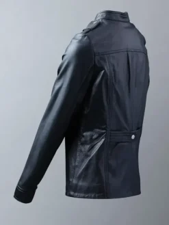 Asal Vision Black Jackets | Leather Jackets | Women’s Simple Leather Fashion Jacket Black