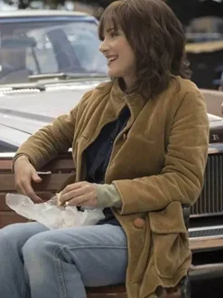 Asal Vision Women Coats | Women’s Stranger Things Joyce Byers Coat Brown