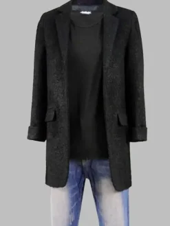 Asal Vision Women Coats | Women’s Stranger Things Season 3 Eleven Coat Black