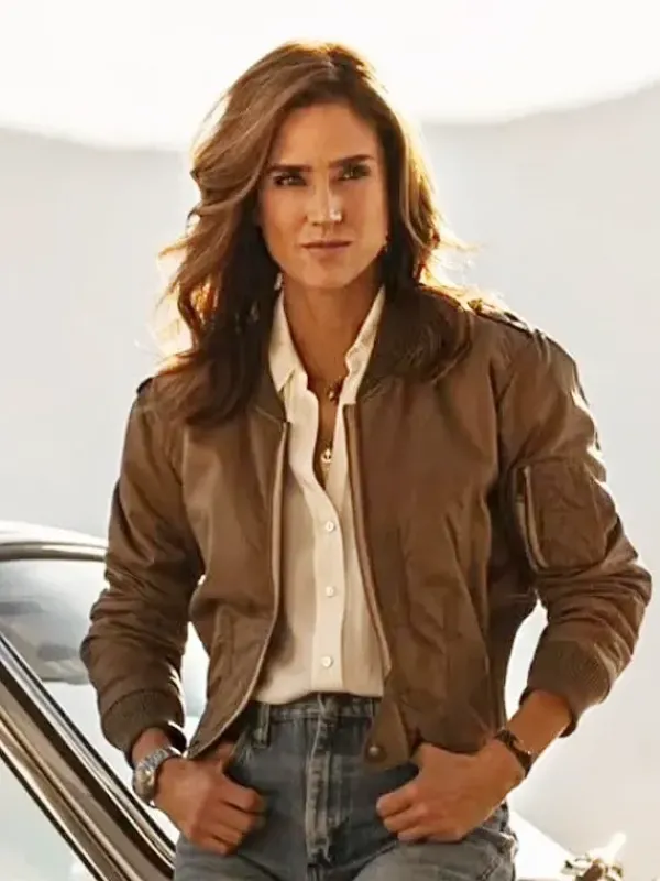 Asal Vision Cotton Jackets | Women’s Top Gun Maverick Penny Benjamin Jacket Brown