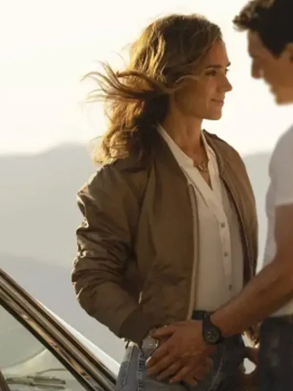 Asal Vision Cotton Jackets | Women’s Top Gun Maverick Penny Benjamin Jacket Brown