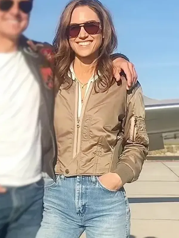 Asal Vision Cotton Jackets | Women’s Top Gun Maverick Penny Benjamin Jacket Brown