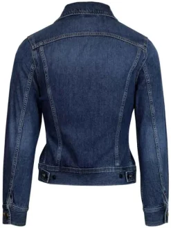 Asal Vision Denim Jackets | Womens Vintage Denim Jacket Blue