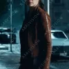 Asal Vision Brown Jackets | Leather Jackets | Wonder Woman Justice League Leather Jacket Brown