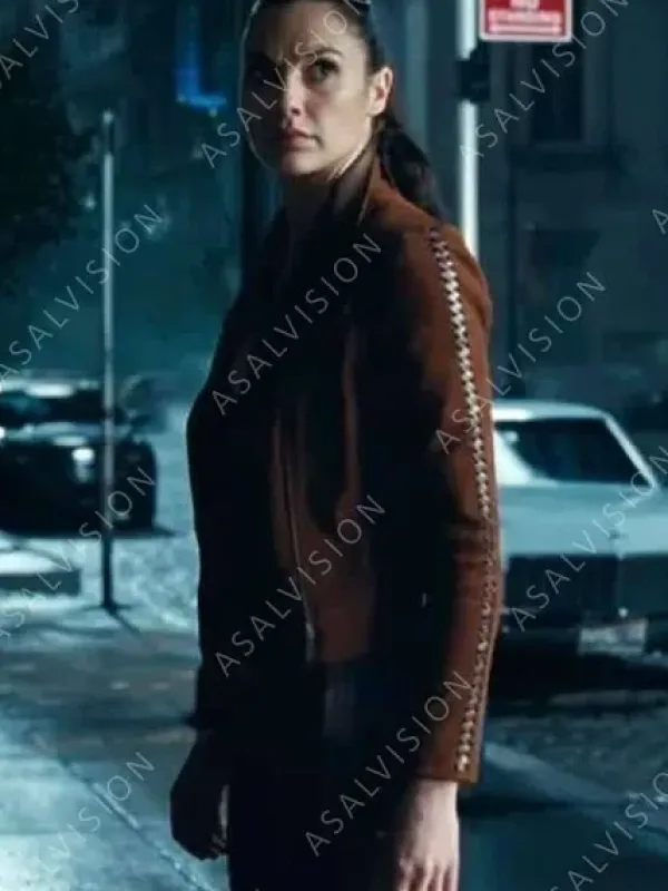 Asal Vision Brown Jackets | Leather Jackets | Wonder Woman Justice League Leather Jacket Brown