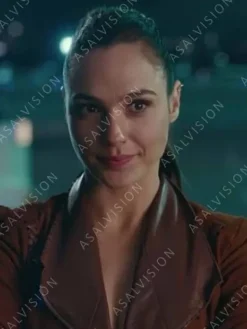 Asal Vision Brown Jackets | Leather Jackets | Wonder Woman Justice League Leather Jacket Brown