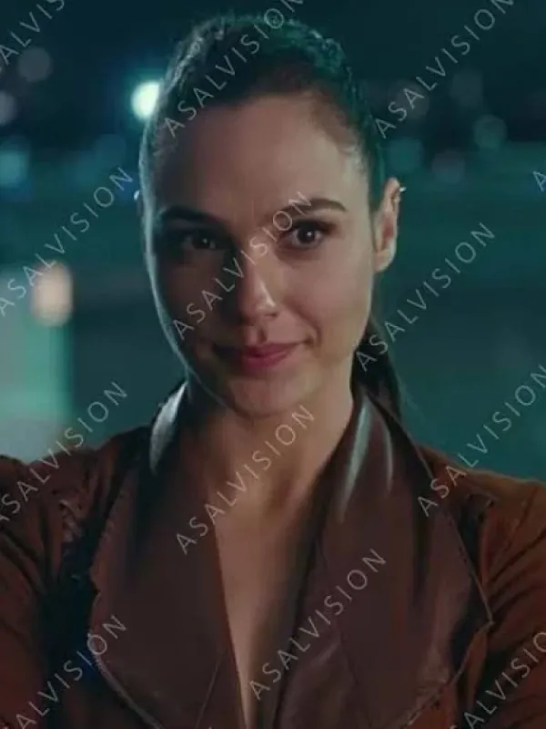 Asal Vision Brown Jackets | Leather Jackets | Wonder Woman Justice League Leather Jacket Brown