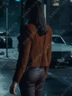 Asal Vision Brown Jackets | Leather Jackets | Wonder Woman Justice League Leather Jacket Brown