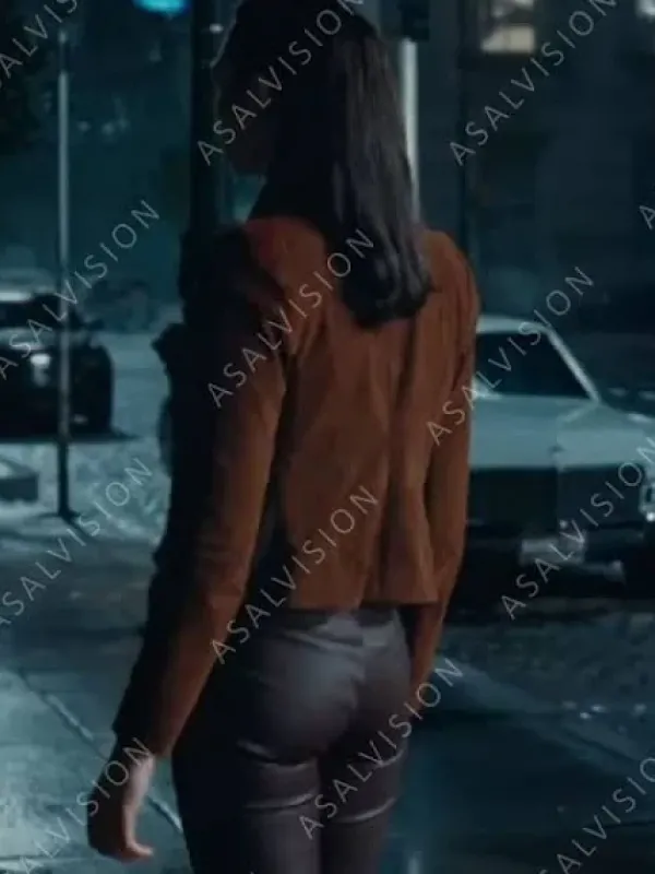 Asal Vision Brown Jackets | Leather Jackets | Wonder Woman Justice League Leather Jacket Brown