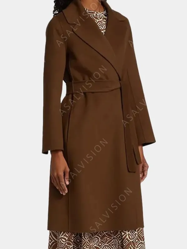 Asal Vision Women Coats | Xaria Dotson Devil in Ohio Jules Trench Coat Brown