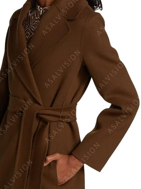 Asal Vision Women Coats | Xaria Dotson Devil in Ohio Jules Trench Coat Brown