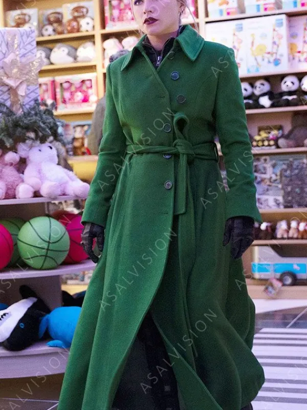 Asal Vision Women Coats | Yelena Belova Hawkeye Trench Coat Green
