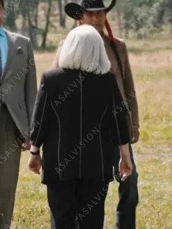 Asal Vision Blazers | Yellowstone Caroline Warner Season 4 Blazer Black