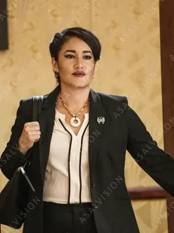 Asal Vision Blazers | Women Coats | Yellowstone Q’orianka Kilcher Coat Black