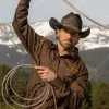 Asal Vision Cotton Jackets | Yellowstone Season 5 Dutton Ranch Shirt Brown
