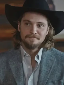 Asal Vision Blazers | Yellowstone Season 3 Luke Grimes Blazer Grey