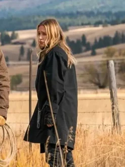 Asal Vision Cotton Jackets | Yellowstone Season 4 Summer Higgins Jacket Black