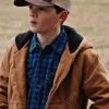 Asal Vision Cotton Jackets | Yellowstone Tate Dutton Hooded Jacket Brown